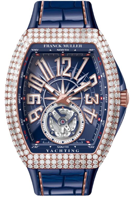 Review Franck Muller Vanguard Yachting Replica Watch V 45 T YACHT D (BL) (5N) (BL. BLC 5N)